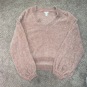 Mauve Pink Sweater